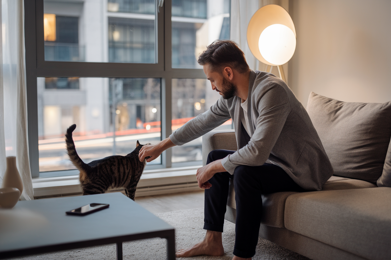 Stress et chats: une étude néerlandaise suggère que caresser son animal peut aggraver l'anxiété