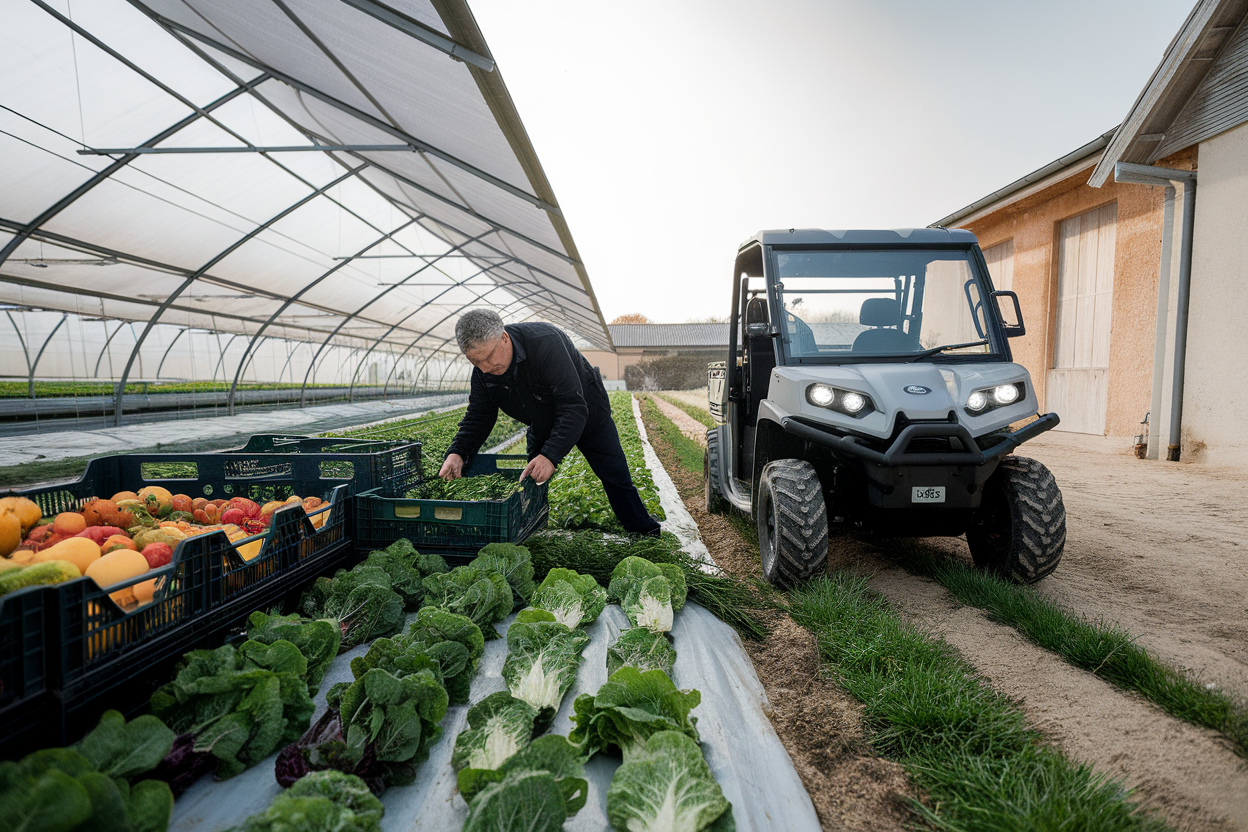 Fruits et légumes bio: les surfaces repartent à la hausse en 2025, selon l'Agence Bio
